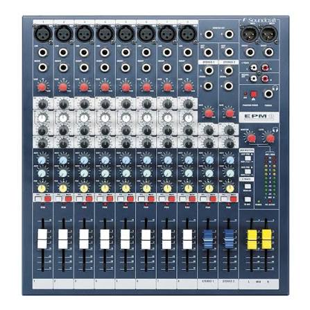 Mixer Soundcraft EPM8 8 kênh cho thuê